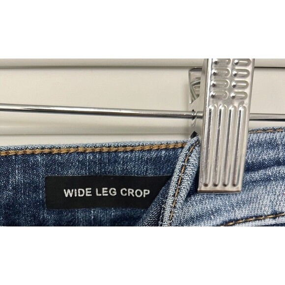 Judy Blue Jeans Womens 29 Wide Leg High Rise Medium Wash Stretch - Picture 7 of 8